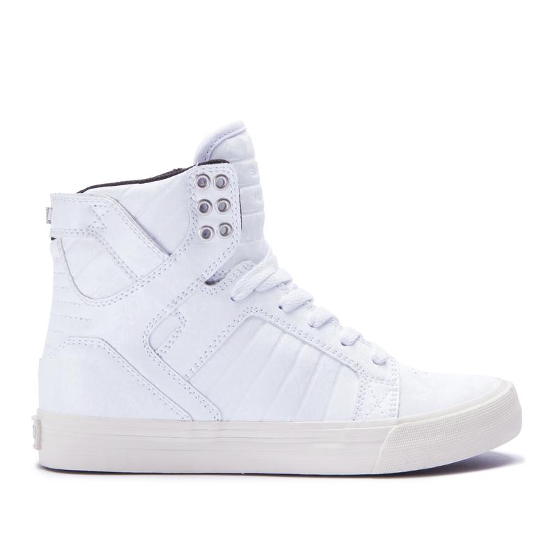 Supra SKYTOP Sneaker High Damen Weiß Deutschland UPVGA7389